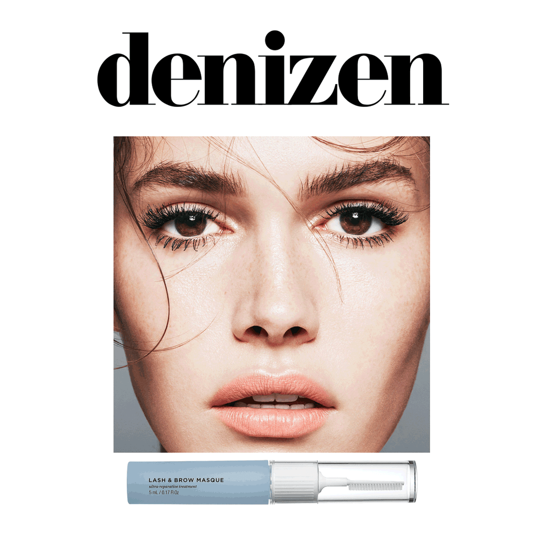 See how this new mask will give you the healthiest brows and lashes of your life