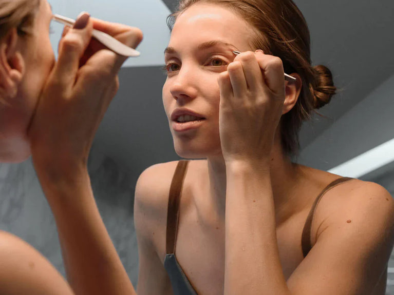Over-plucked brows? Here's what to do