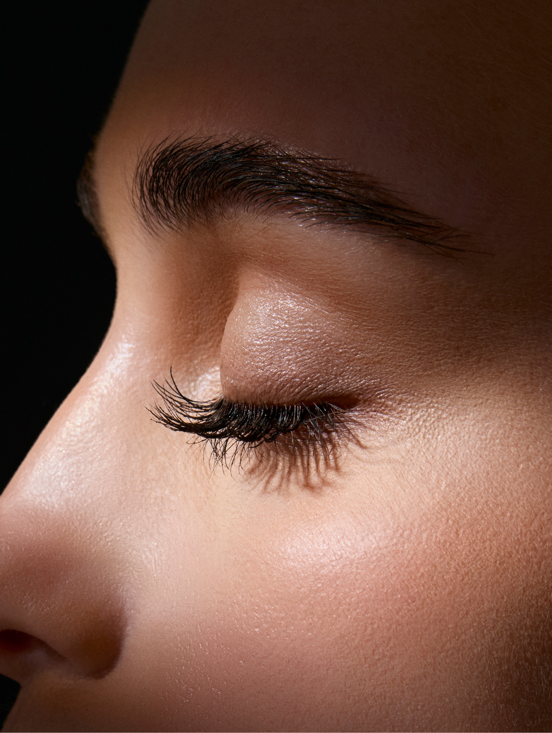 Natural Lashes After 18 Years of Extensions